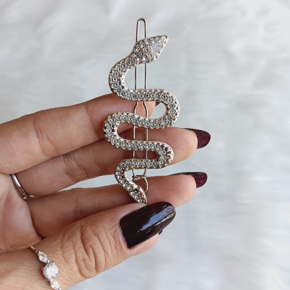 Accessories - Snake Bling Hair Clip